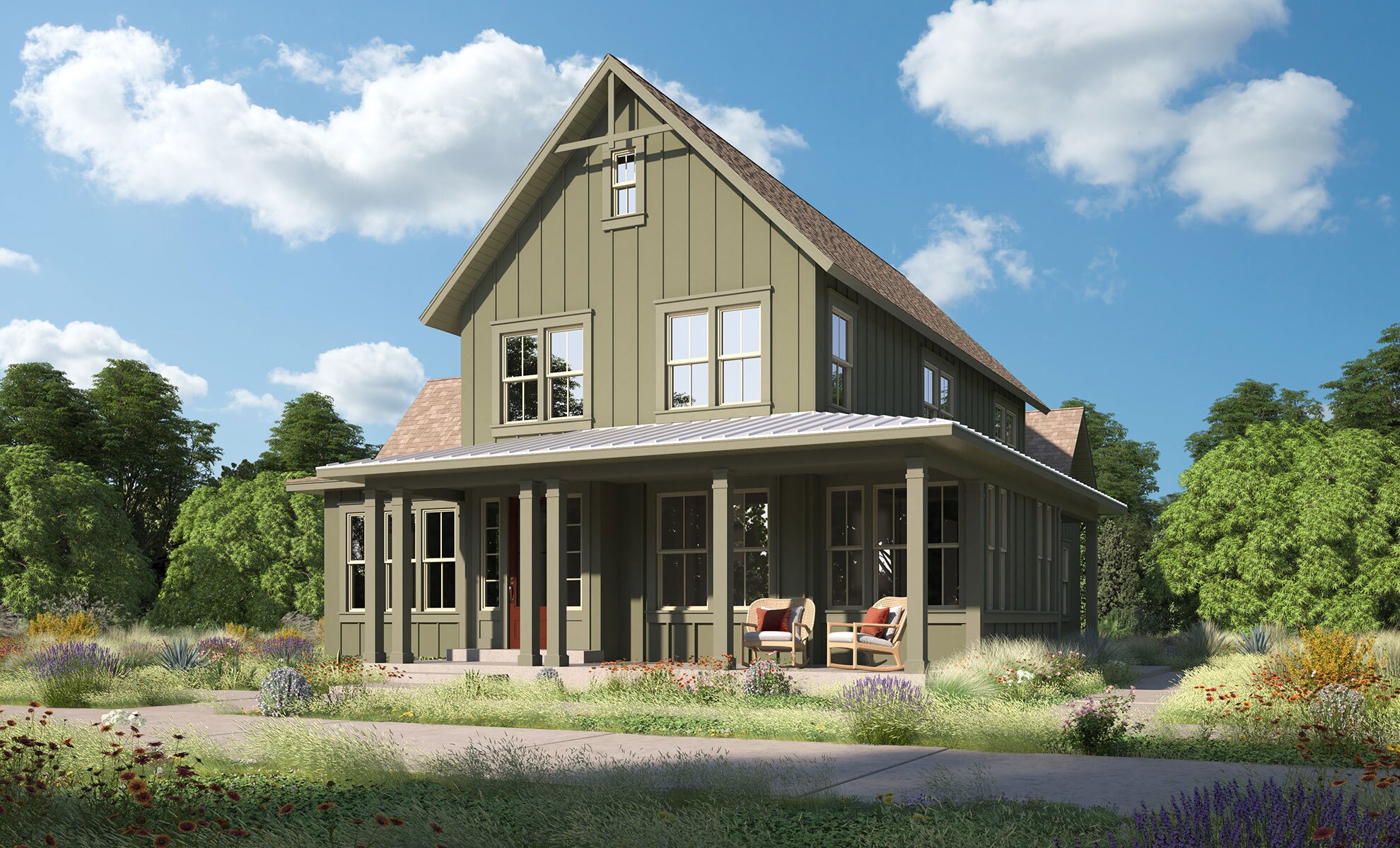 Farmhouse Elevation