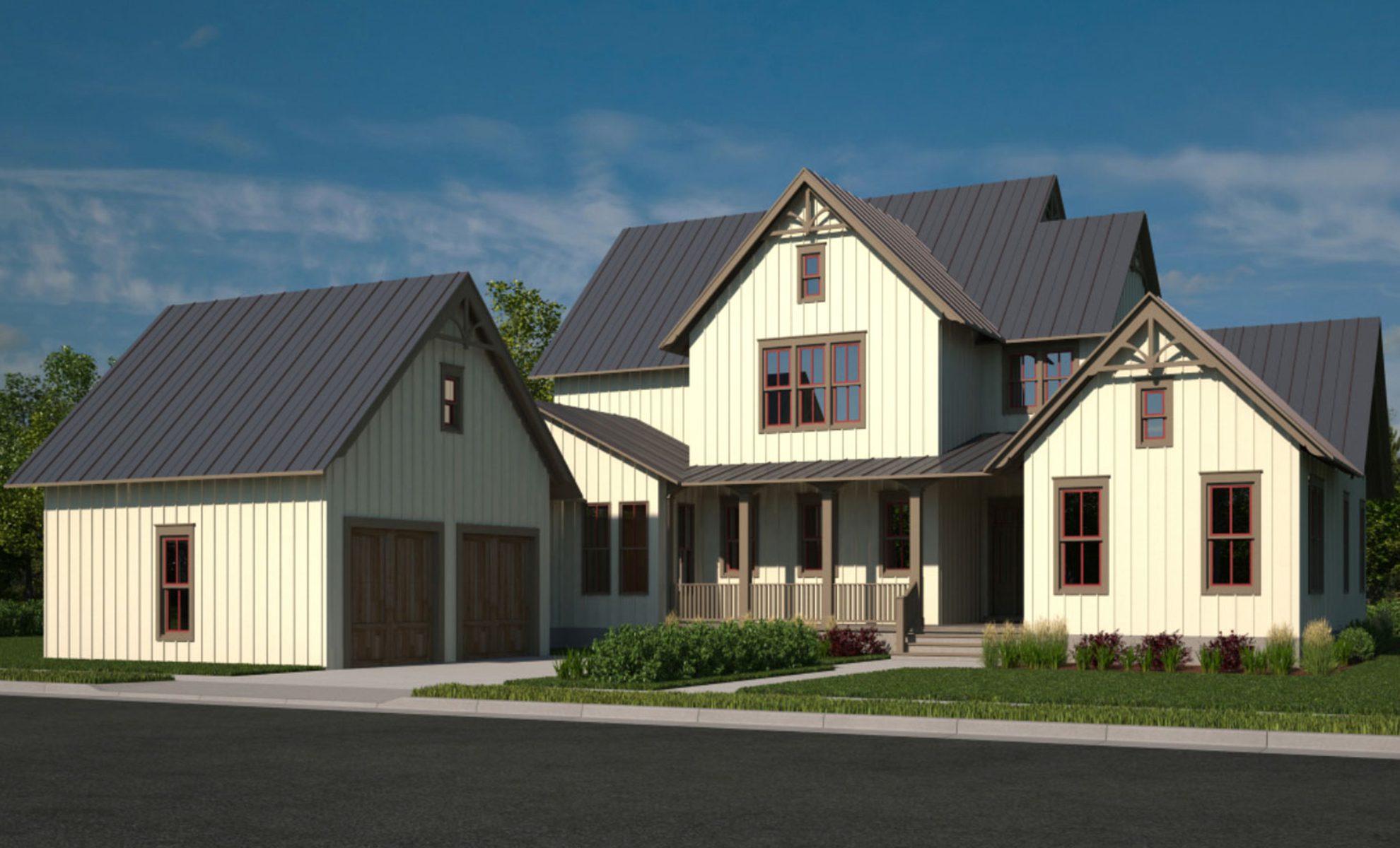 Carpenter Gothic Elevation